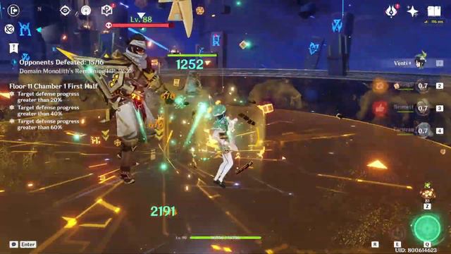 DPS VENTI IS STRONGER WITH FARUZAN смотреть онлайн