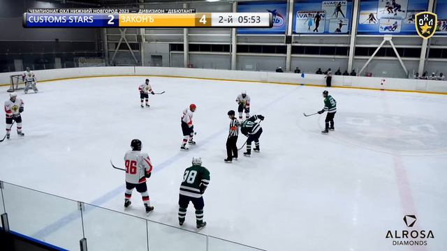 LIVE / CUSTOMS STARS - ЗАКОНЪ / 09.02.23 / ОХЛ НИЖНИЙ НОВГОРОД / ДИВИЗИОН ДЕБЮТАНТ смотреть онлайн