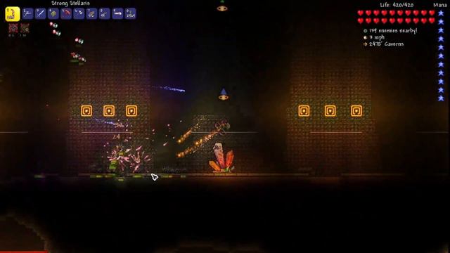 The Heart of the Cavern! | Terraria Pinkymod #12 смотреть онлайн