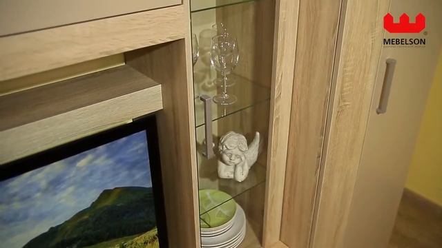 Модульная мини-стенка в гостиную "Макси". смотреть онлайн