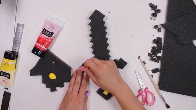 Меч майнкрафт своими руками! Minecraft смотреть онлайн