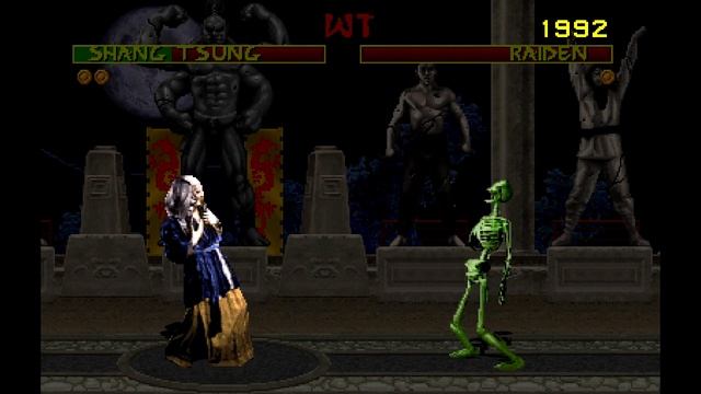 Shang Tsung "Soul Steal" Fatality [MK1 style] смотреть онлайн