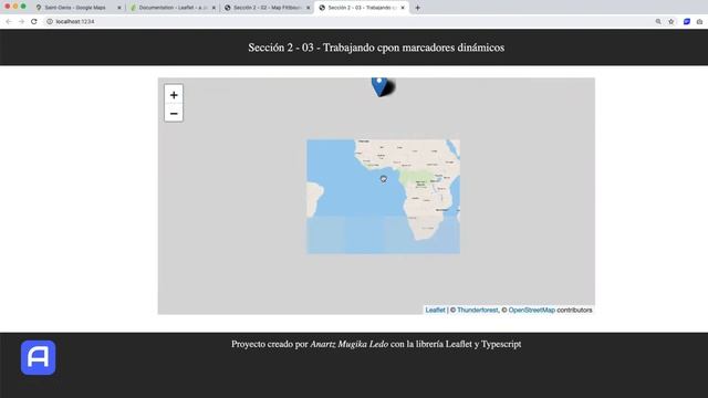 Leaflet - Añadir marcadores de manera dinámica desde una fuente de datos смотреть онлайн