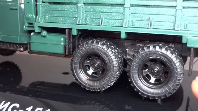 ЗИС-151 с лебедкой и тентом || DiP Models || Масштабные модели грузовых автомобилей 1:43 смотреть онлайн