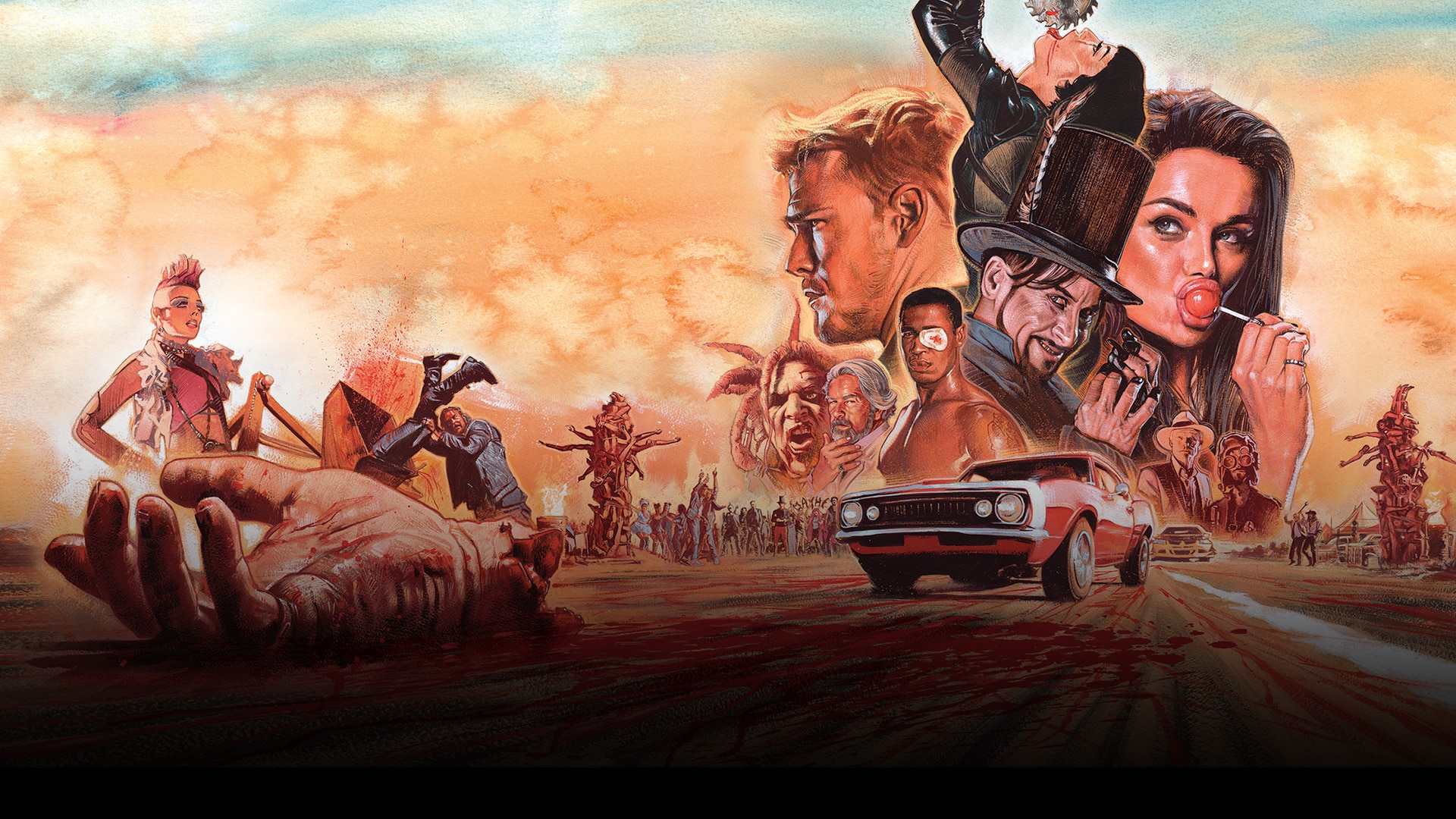 Коротко о… Сериал Кровавая гонка Кровавая езда (Blood Drive 2017) смотреть онлайн