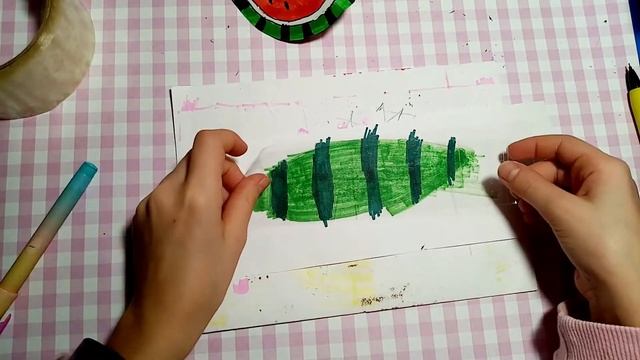 Сквиш арбуз для уточки Lalafanfan своими руками. Новая уточка lalafanfan. смотреть онлайн