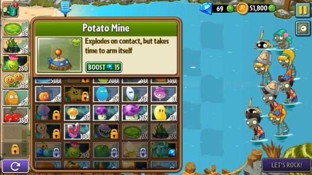 Plants vs Zombies 2 #78 ► Big Wave Beach ► 8, 9 уровни смотреть онлайн