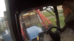 Грузим ГАЗОН дровами. 6 кубов в ГАЗ 3307 ДИЗЕЛЬ.