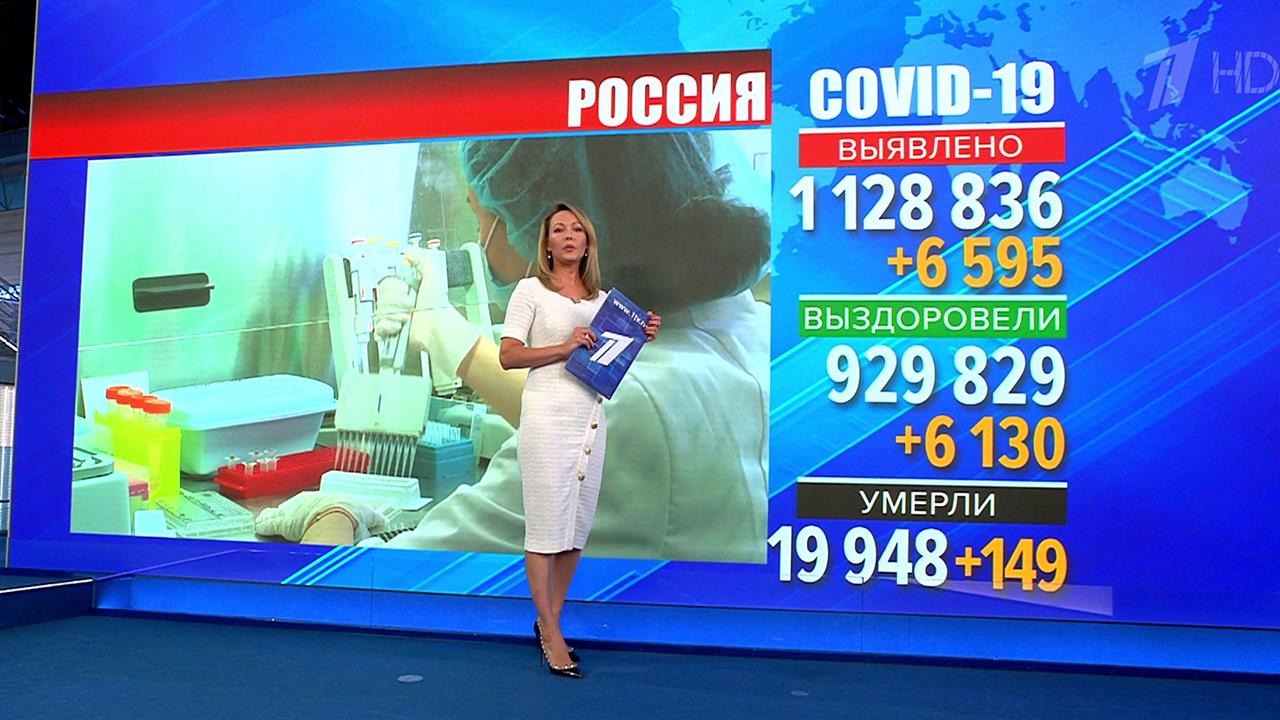 В России с каждым днем растет число выявленных случаев COVID-19