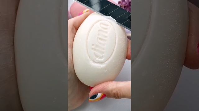 9 брусков за 14 секунд. Резка сухого мыла. Асмр смотреть онлайн