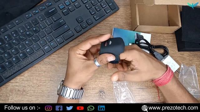 Newland Ring Scanner | Newland BS10R Barcode Scanner | Unboxing and Testing Video @prezotech . смотреть онлайн