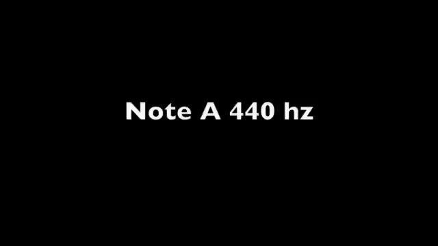 Note A 440 hz смотреть онлайн