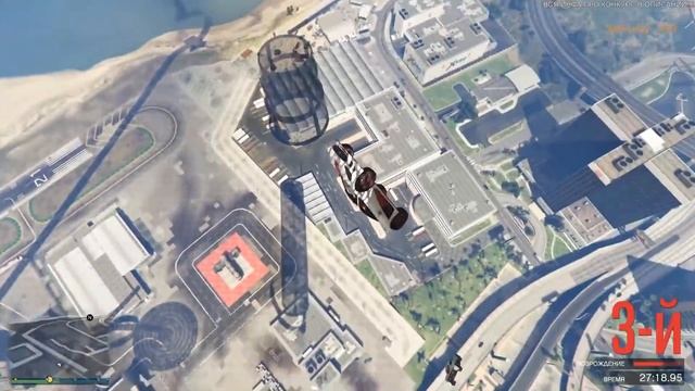 КАК ДОЛЕТЕТЬ ДО ТАРЕЛОЧКИ / ПРИКОЛЫ В ГТА 5 ???