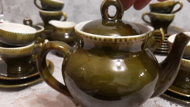 Новогодний керамический сервиз ! ???СССР! смотреть онлайн