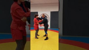 Самбо. Висячка.  Подводящее упражнение, разбор и обучение технике приёма.