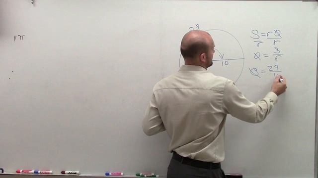 Find the central angle given the arc length and radius смотреть онлайн