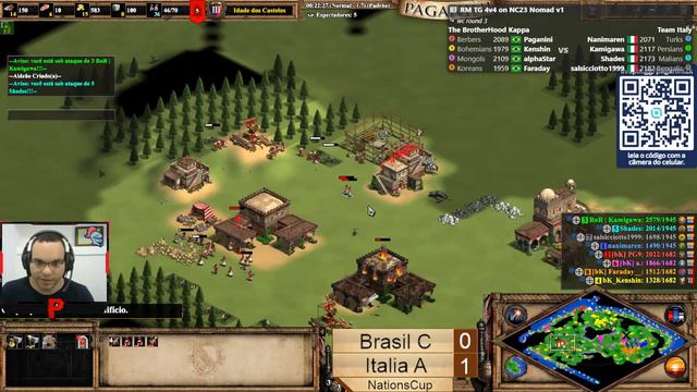 ELIMINATÓRIAS LIGA PRINCIPAL - GAME 2 - NationsCup | Age of Empires 2 DE смотреть онлайн
