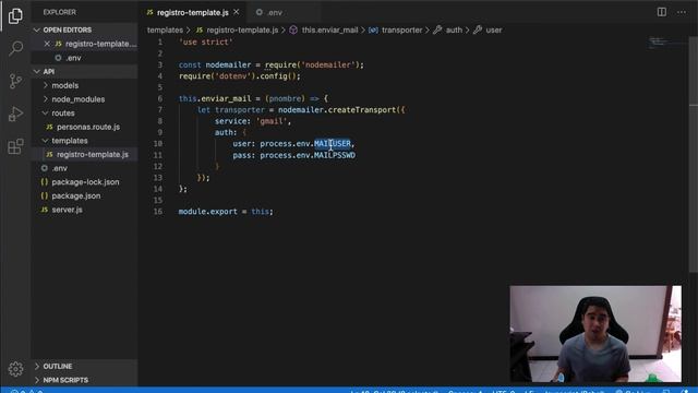 Envío de correos electrónicos con Node.js смотреть онлайн