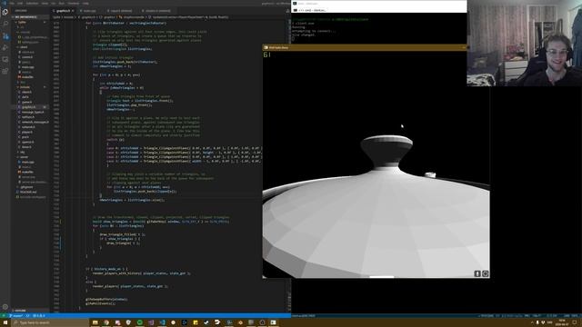3D attempt, javidx9 method (OpenGL 2.0) смотреть онлайн