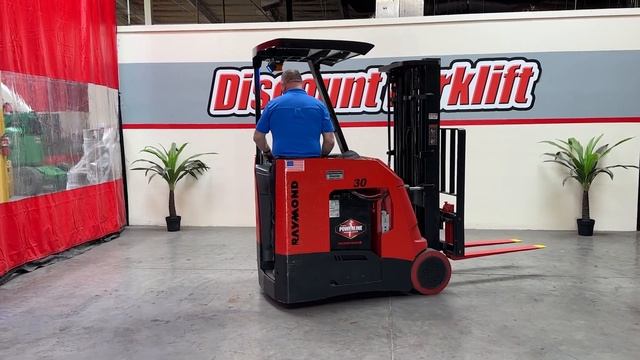 Raymond C30TT 3,000lb Electric #9297 - Forklift for Sale смотреть онлайн