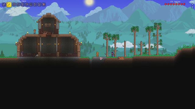 Terraria Modded- (Ultranium + Stars Above) Ep. 1: Pumpkin Power! смотреть онлайн