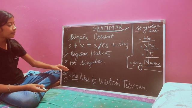 Grammar basic , simple present / regular habits. 🥰😇 #learn #bari #grammar #easylearning # enjoy смотреть онлайн