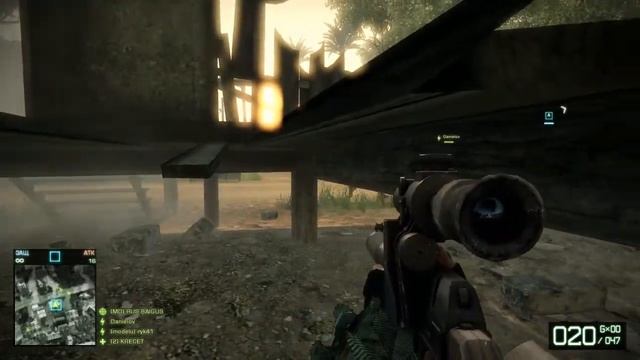 3 минуты Battlefield Bad Company 2 смотреть онлайн