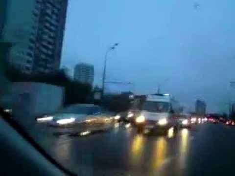 С мигалками по встречке! (21.10.09) смотреть онлайн