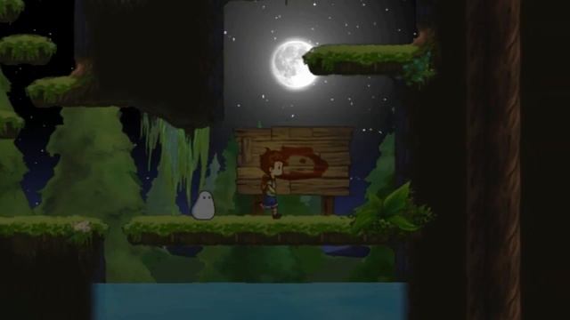 Обзор a boy and his blob 2016 прохождение игра мультик game смотреть онлайн