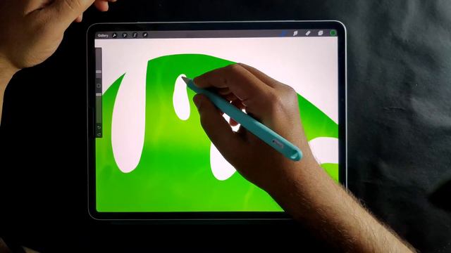 Draw Monstera Leaf Easily Step by Step With Procreate | Digital Drawing on iPad Pro | смотреть онлайн