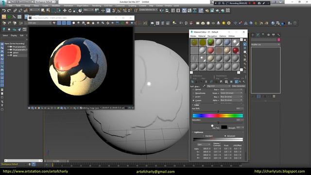 Painting in 3D-Coat. Render without UV and retopology in V-Ray. Polybrush workflow смотреть онлайн