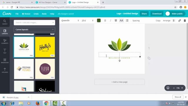Online Logo Design On Canva Bangla Tutorial. смотреть онлайн