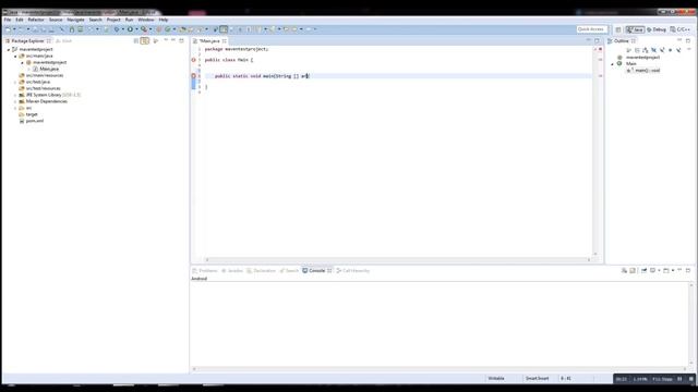 Java : How to create a runnable main class смотреть онлайн