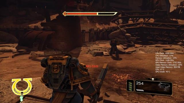 {Eurocom Sky X9 - GTX980} Warhammer 40,000 Space Marine Gameplay смотреть онлайн