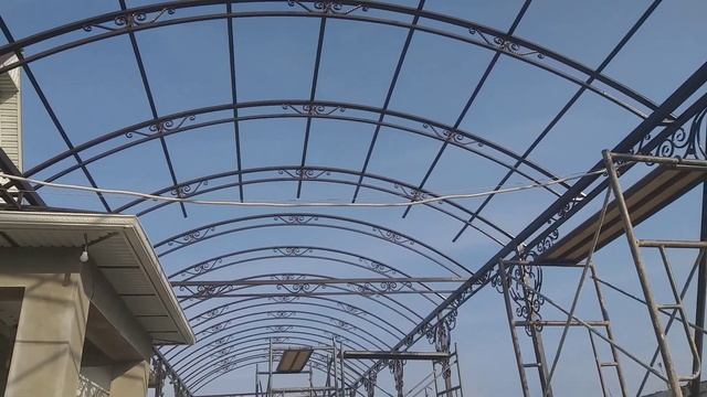 Арка жасайбыз баардык размерде Навес Арка любой сложности на заказ