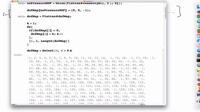 Example DOF map for poroelasticity FEM problem смотреть онлайн