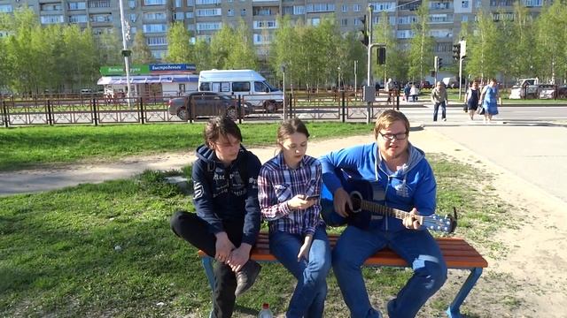 Сергей Есенин заметался пожар голубой(кавер на гитаре) смотреть онлайн