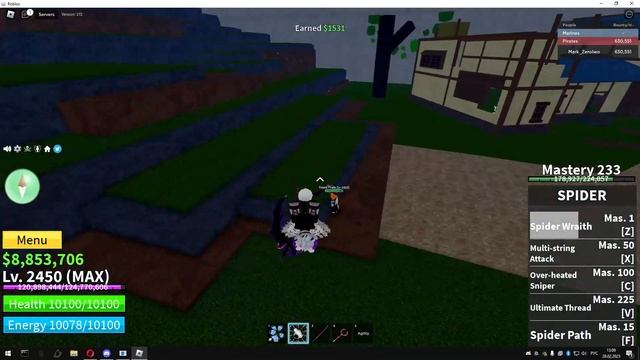 ОБЗОР ФРУКТА СПАЙДЕР В БЛОКС ФРУТС! ROBLOX BLOX FRUITS смотреть онлайн