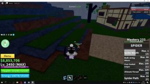 ОБЗОР ФРУКТА СПАЙДЕР В БЛОКС ФРУТС!  ROBLOX BLOX FRUITS