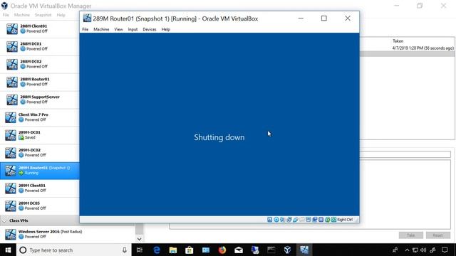 How to create and restore from a snapshot in VirtualBox 6 смотреть онлайн