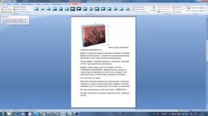 Как вставить картинку в документ Word | Как вставить картинку в текст