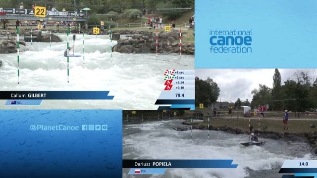 2022 ICF Canoe-Kayak Slalom World Cup Pau France / Kayak Heats смотреть онлайн