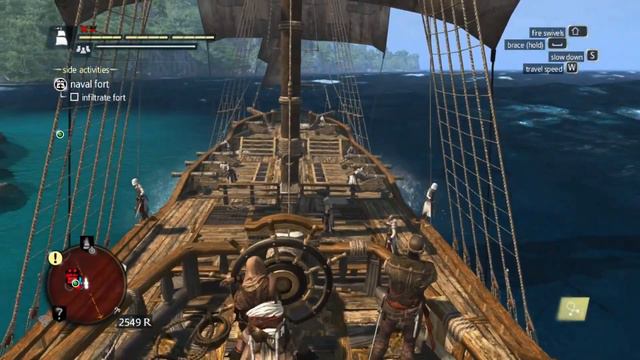 Queen Anne's Revenge || Assassins crew || Ah Tabai || Naval Fort || AC 4: Black Flag смотреть онлайн