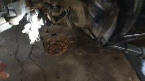 MERCEDES W221S  - замена электропривода ручного тормоза