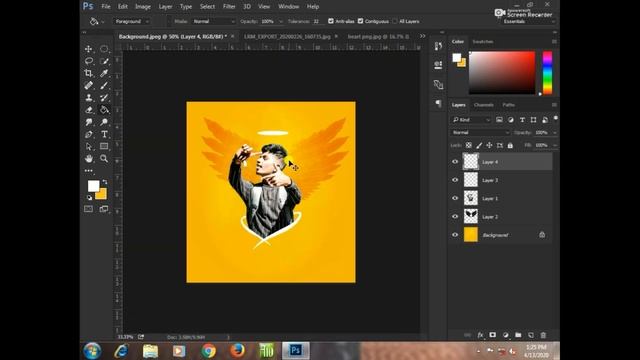 instagram viral 3D photo Editing | Photoshop cc | смотреть онлайн