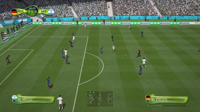 Germany vs Argentina 2014 FIFA World Cup Brazil Final Championship Game FIFA 14 смотреть онлайн