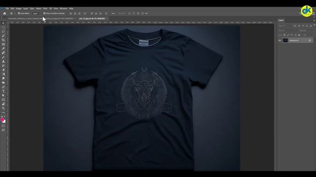 How To Create Realistic Mockup Template Using Midjourney Leonardo AI In Photoshop। Dk T-shirt Desig