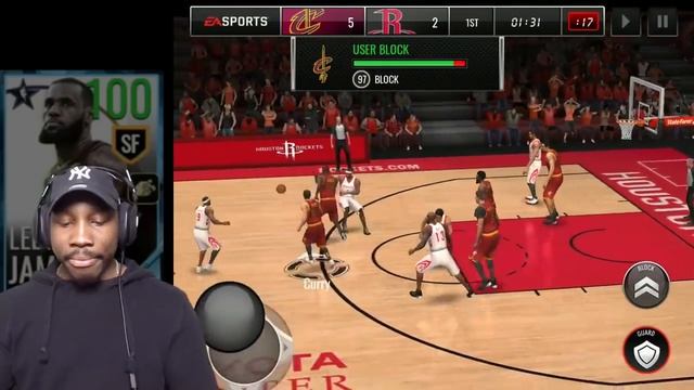 100 OVR PLATINUM LEBRON JAMES DUNKING IN LEAGUE GAME! NBA Live Mobile 18 Pack Opening Ep. 37 смотреть онлайн