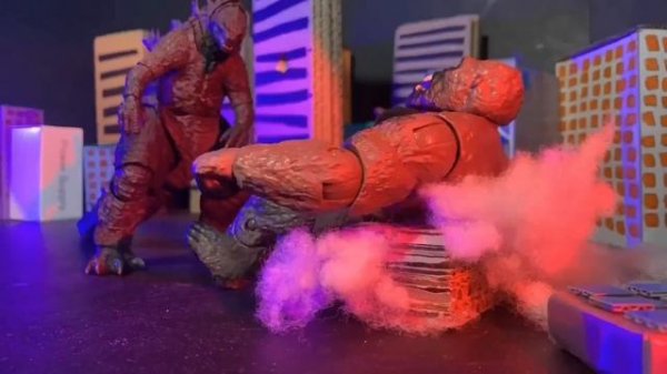 Godzilla vs Kong vs mecha Godzilla full fight movie from part 1,2,3 all together