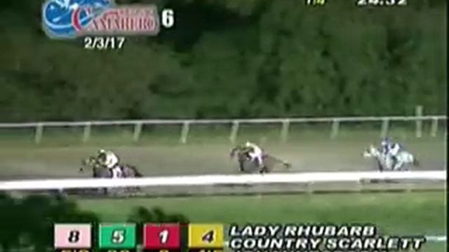 Carrera 6 3/febrero/2017 (Lady Rhubarb) смотреть онлайн
